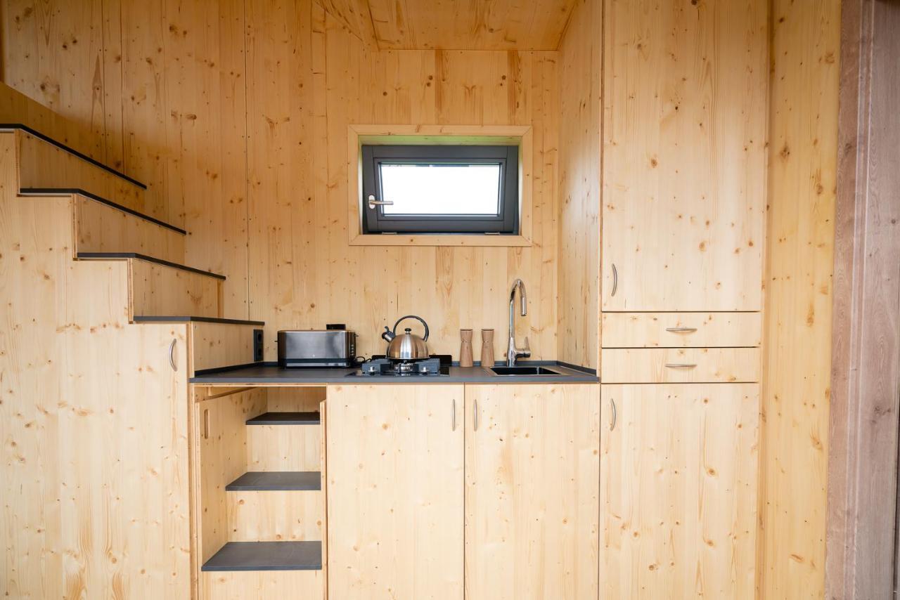 Tiny House Nature 13 Zur Kuhweide - Green Tiny Village Harlesiel 卡罗利嫩西尔 外观 照片